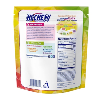 Hi-Chew Assorted Fruit Chews, 12.7 oz, 3/Pack (209-02502)