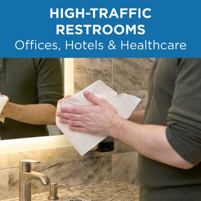 Pacific Blue Select Premium C-Fold Paper Towels, 2-ply, 120 Sheets/Pack, 12 Packs/Carton (23000)