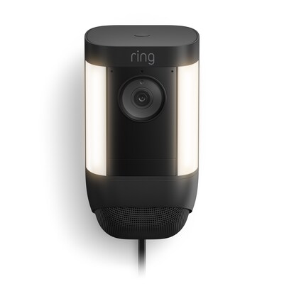 Ring Spotlight Cam Pro Security Camera, Black (B09DRCLHQT)