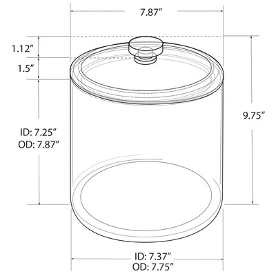 Azar Container, 1.34 Gal. (400423)