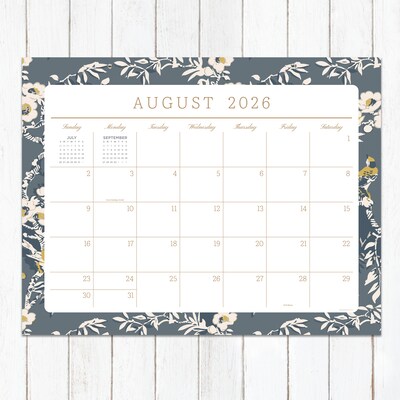 2026-2027 TF Publishing Artisan Legacy 22 x 17 Academic Monthly Desk Pad Calendar (AY27-8200)