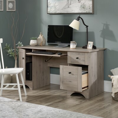 Sauder Select 59"W Computer Desk, Laurel Oak (429448)