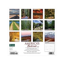 2024 Willow Creek Americas Backroads 12 x 12 Monthly Wall Calendar  (32046X)