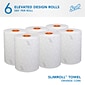 Scott Pro Slimroll Hardwound Paper Towels, 1-ply, 6 Rolls/Case (47035)