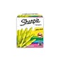 Sharpie Tank Highlighter, Chisel Tip, Fluorescent Yellow, 36/Pack (1920938)