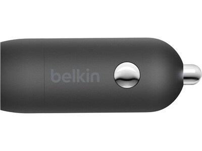 Belkin BoostCharge USB-C Car Charger, Black (CCA004BT1MBK-B6)