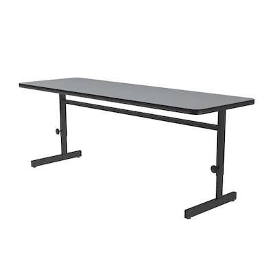 Correll Training Room Table, 72x24, Gray Granite (CSA2472TF-15)