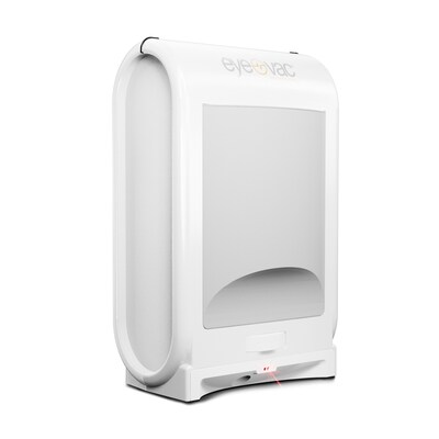 EyeVac Pro Canister Vacuum, Bagless, White (EVPROW)