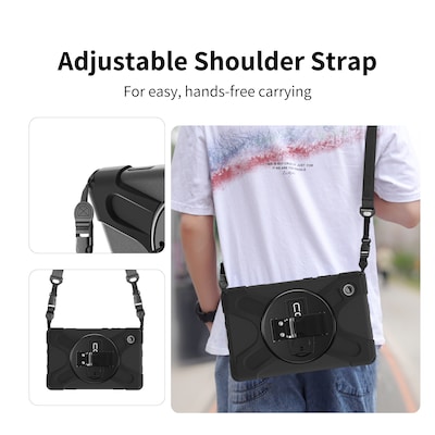 CODi Rugged Case for Samsung Galaxy Tab A11, Black (C30705109)