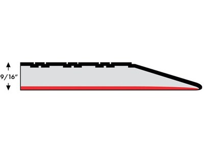 NoTrax Cushion Trax Anti-Fatigue Mat, 60" x 36", Black (479S0035BL)
