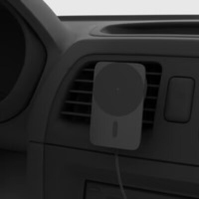 PEEL MagSafe USB-C Car Charging Mount, 15W, Black (PCC-15W)