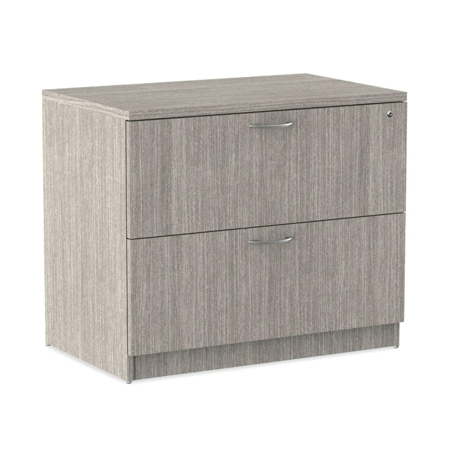 Alera Valencia Series Lateral File, 2 Legal/Letter-Size Drawers, Gray (ALEVA513622GY)