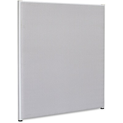 Lorell Room Divider, 48H x 30W, Gray (LLR90268)