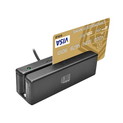 Adesso MSR-100 Magnetic Stripe USB Card Reader