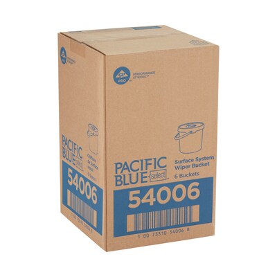 Pacific Blue Select Surface System Bucket, 6/Carton (54006)