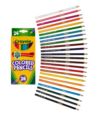 Crayola Erasable Colored Pencils, 24 Ct, School Supplies for Teens, Art  Tools, Adult Coloring