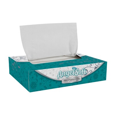 Angel Soft Professional Series Standard Facial Tissue, 2-Ply, 50 Sheets/Box, 60/Carton (48550)