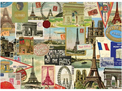 Willow Creek Vintage Paris 1000-Piece Jigsaw Puzzle (49359)