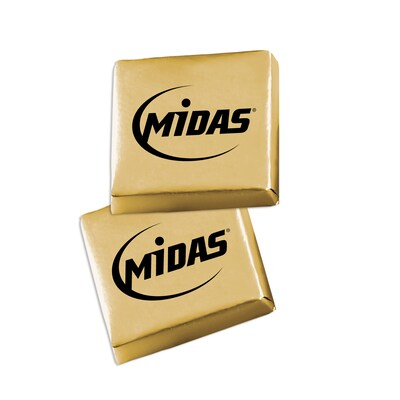 Individually wrapped Chocolate Foiled Squares