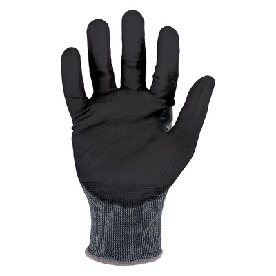 ProFlex 7061 Cut-Resistant PU Coated Gloves, Large, 21 Gauge, A6 Cut Level, Blue, Pair (10324)