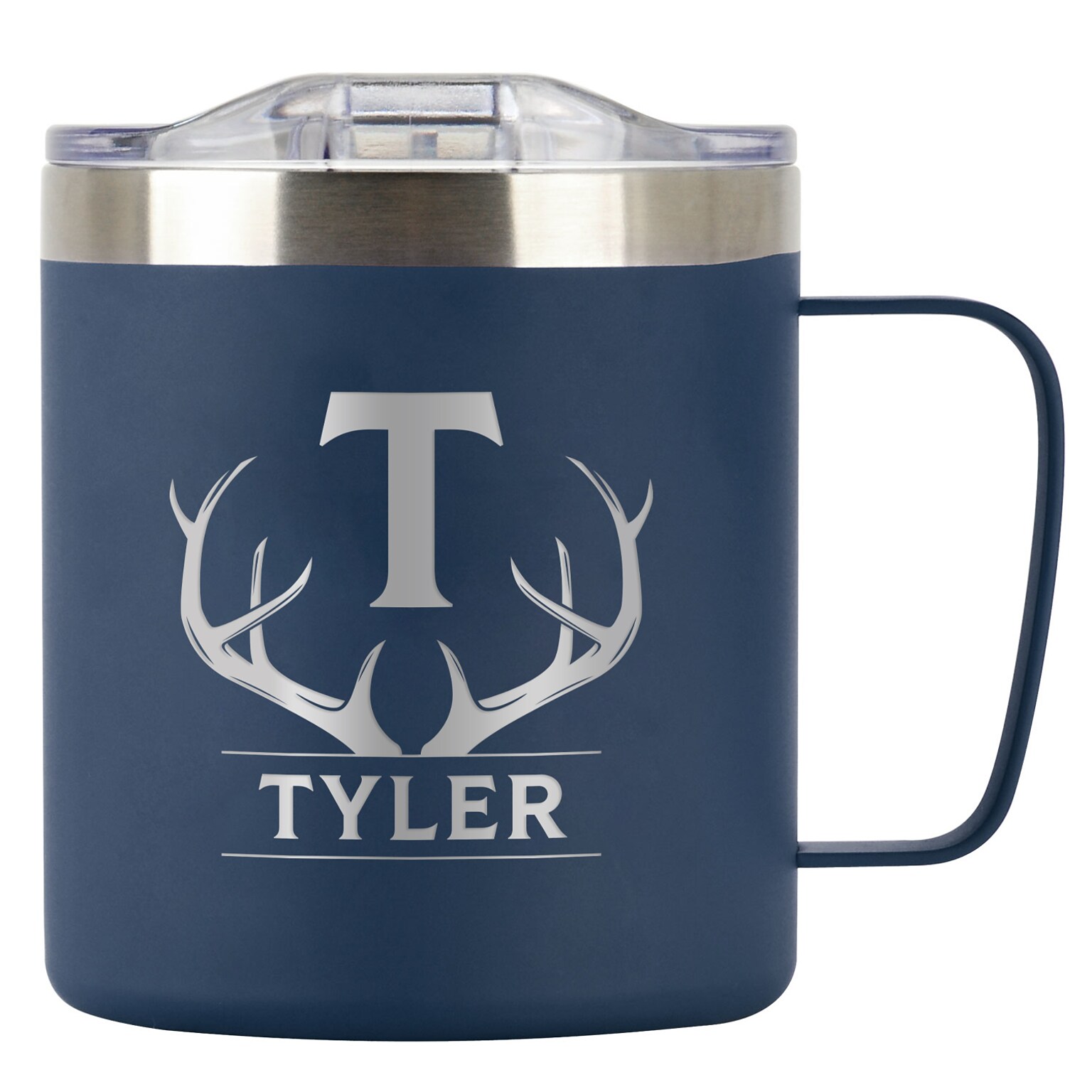 POD CAFÉ TO GO STAINLESS MUG 12 OZ