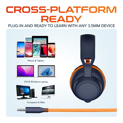 Delton Ascent S35 3.5mm Noise Canceling Stereo Phone & Computer Headset (DWHAS35)