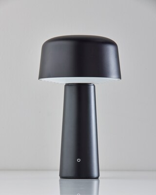 Adesso Lenny LED Table Lamp, Black (4094-01)
