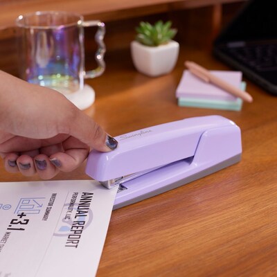 Swingline 747 Business Desktop Stapler, 30-Sheet Capacity, Lavender (S7074737)