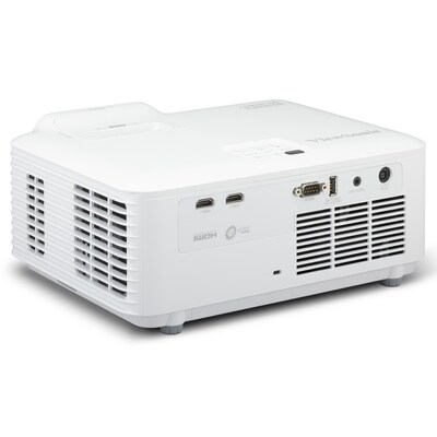 ViewSonic 4000 Lumens WXGA DLP Laser Projector, White (LSD400W)
