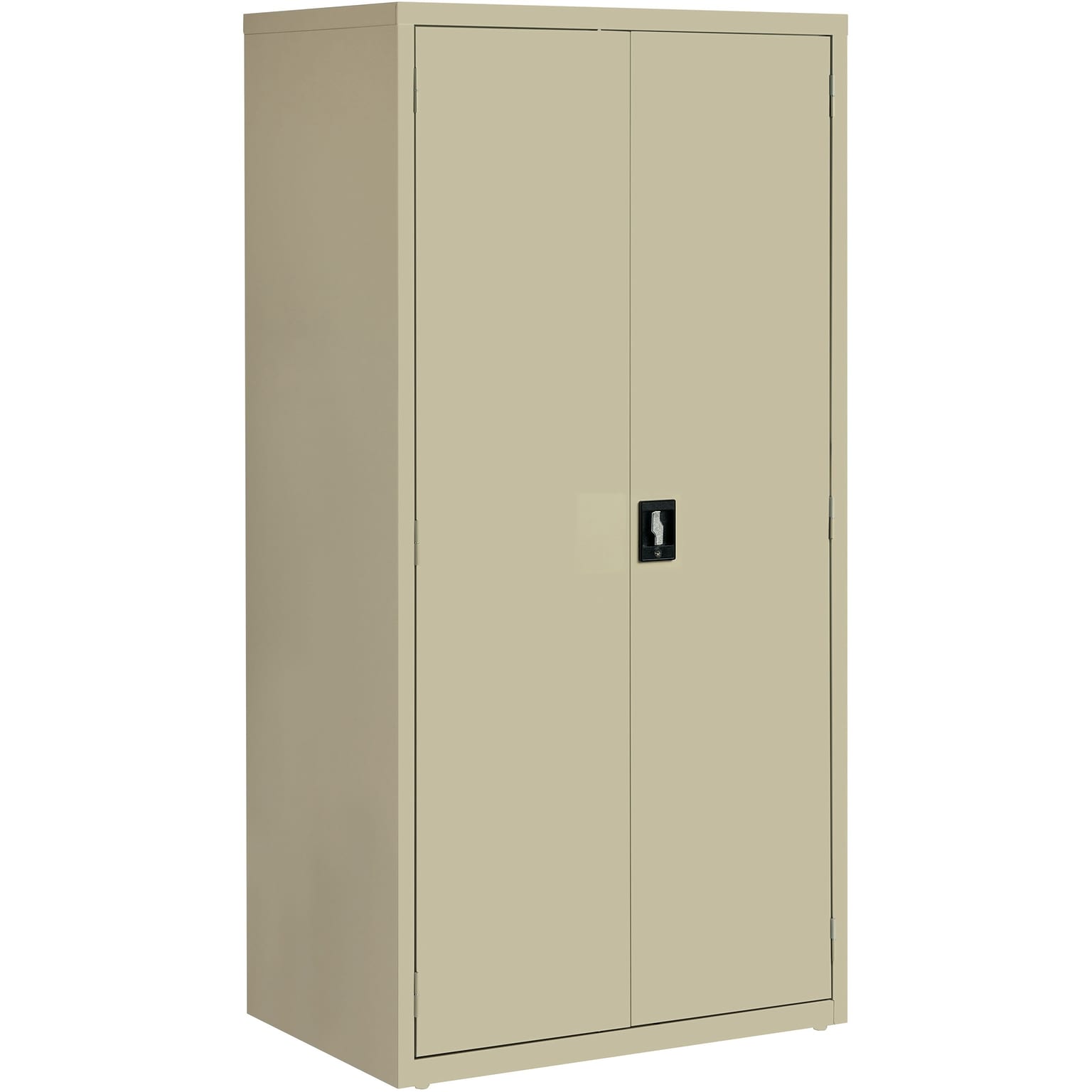 Lorell Fortress Series 72 Steel Storage Cabinet With 5-Shelves, Putty (LLR34412)