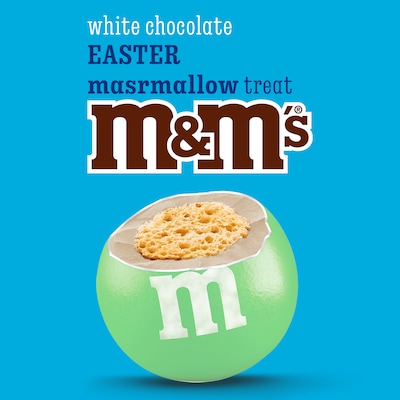 M&M'S Easter White Chocolate Marshmallow Treat Chocolate Pieces, 7.44 oz. (MMM61099)