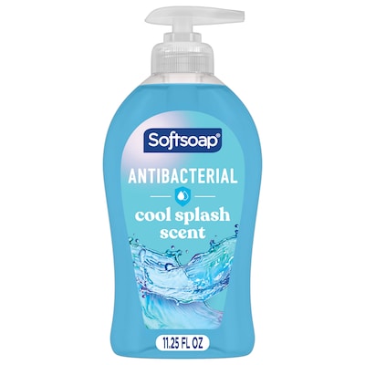 Softsoap Antibacterial Liquid Hand Soap, Cool Splash Scent, 11.25 oz. (US07327A)
