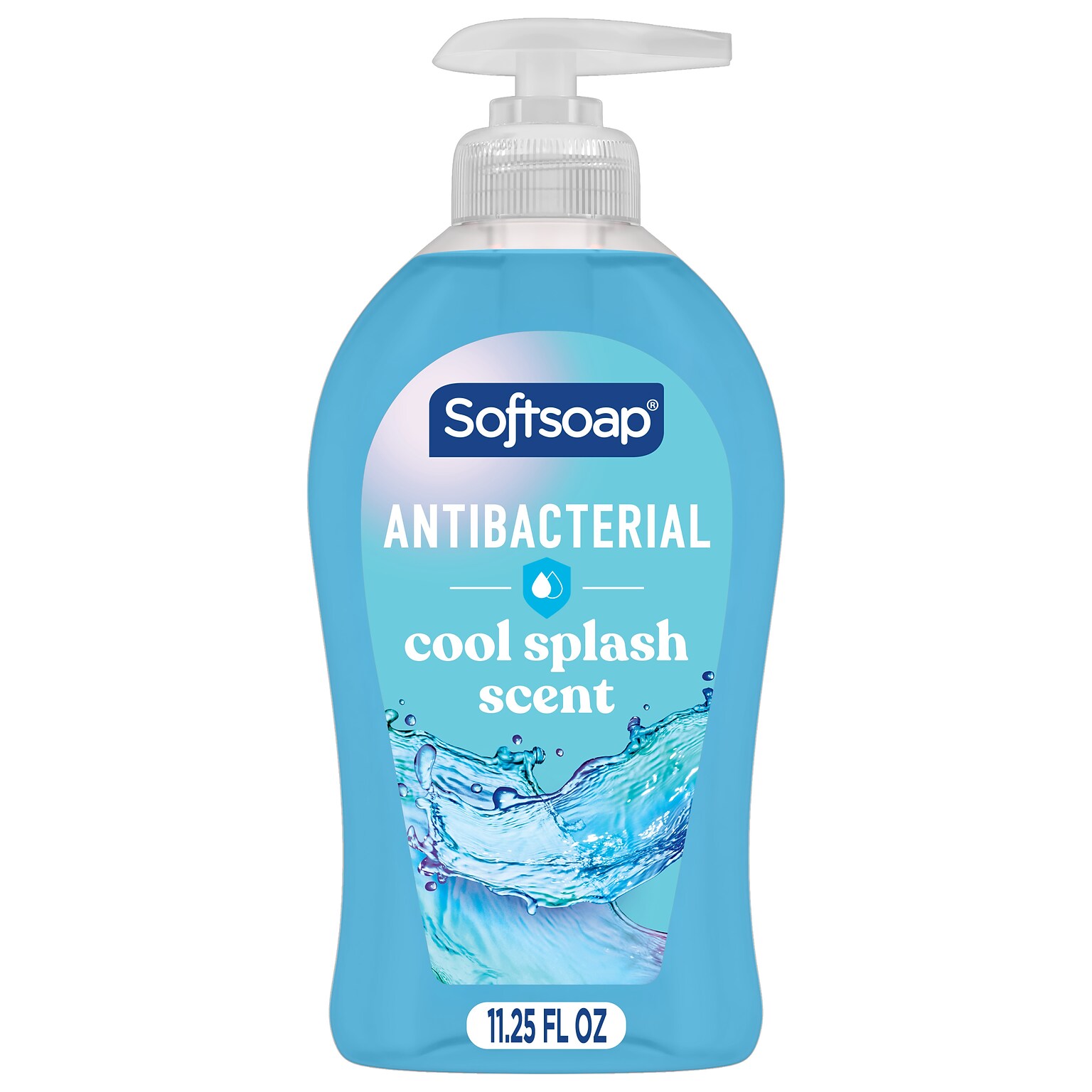 Softsoap Antibacterial Liquid Hand Soap, Cool Splash Scent, 11.25 oz. (US07327A)