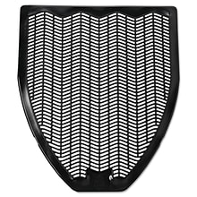 Impact® Disposable Urinal Floor Mat, Nonslip, Fresh Blast Scent, 17 1/2 x 20 3/8, Black, 6/Carton