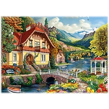 Willow Creek House By The Pond 1000-Piece Jigsaw Puzzle (48710)