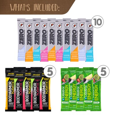 Snack Box Pros Hydration Drink Mix Box, 40/Box (GRK93537)