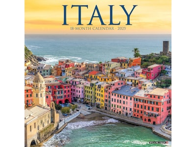 2025 Willow Creek Italy 7 x 7 Monthly Wall Calendar (49150)