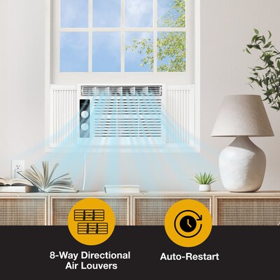 Whirlpool 115-Volt 5,000 BTU Window Air Conditioner, White (WHAW050EW)