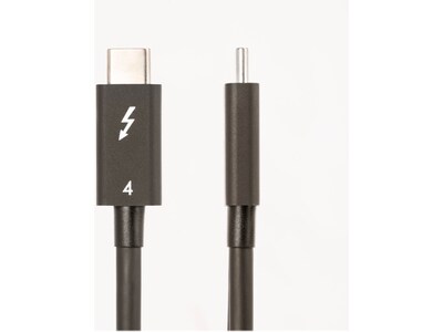 StarTech 1.6 Thunderbolt 4 Cable, Black (TBLT4MM50CM)