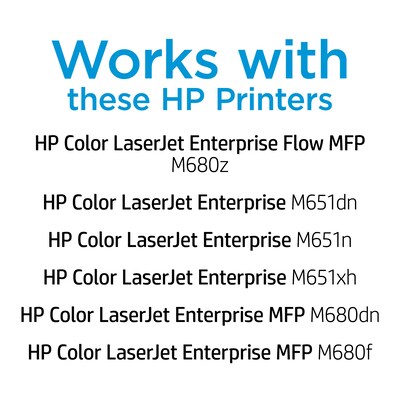 HP 652A Black Standard Yield Toner Cartridge (CF320A)