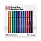 TRU RED™ Quick Dry Gel Pens, Medium Point, 0.7mm, Assorted, 12/Pack (TR54483)