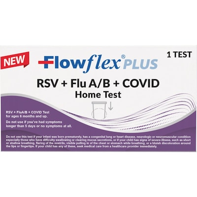 Flowflex Plus RSV + Flu A/B + Covid Home Test (SMN200121)