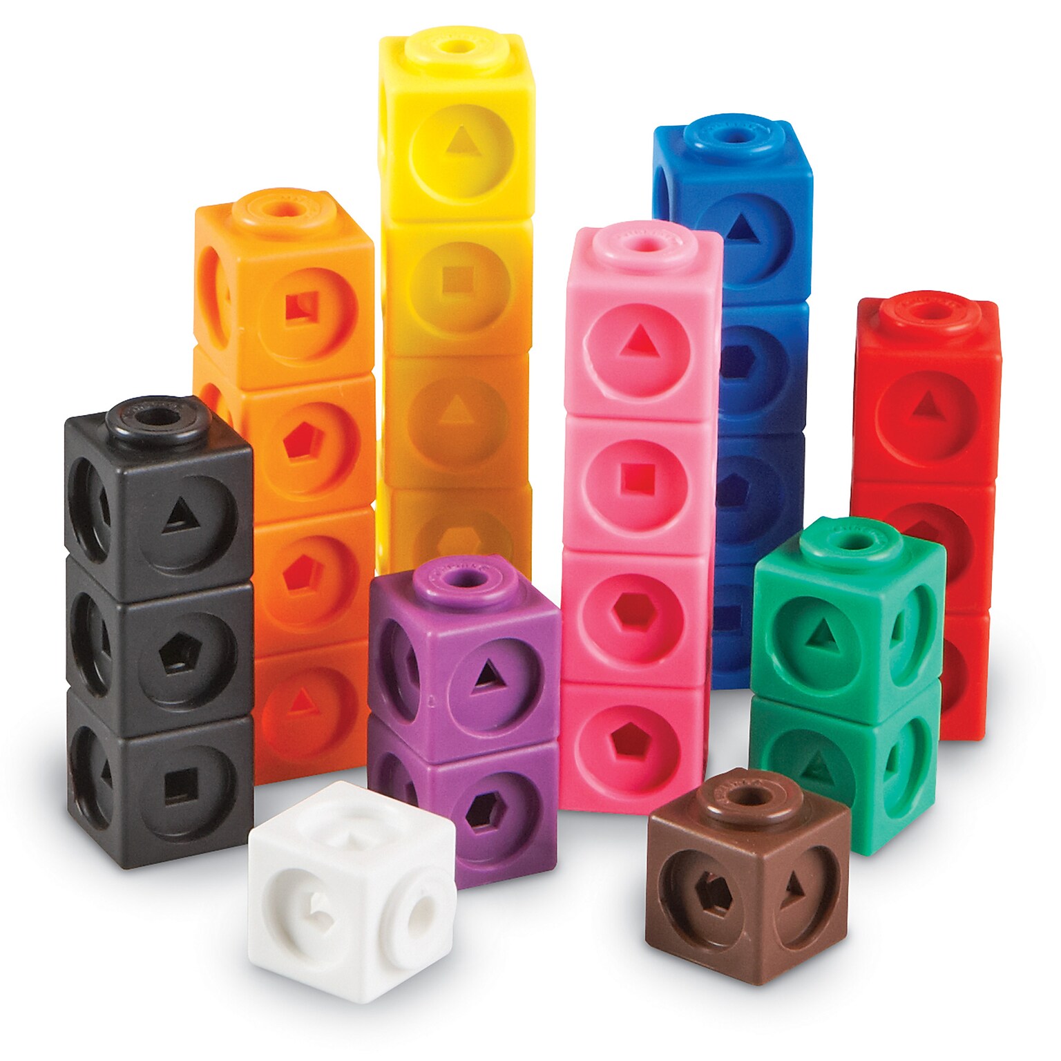 Learning Resources® Mathlink Cubes, 100/Set (LER4285)