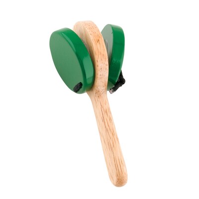 Westco Educational Wooden Castanet Clapper, 3/Pack (WEPCA70013)