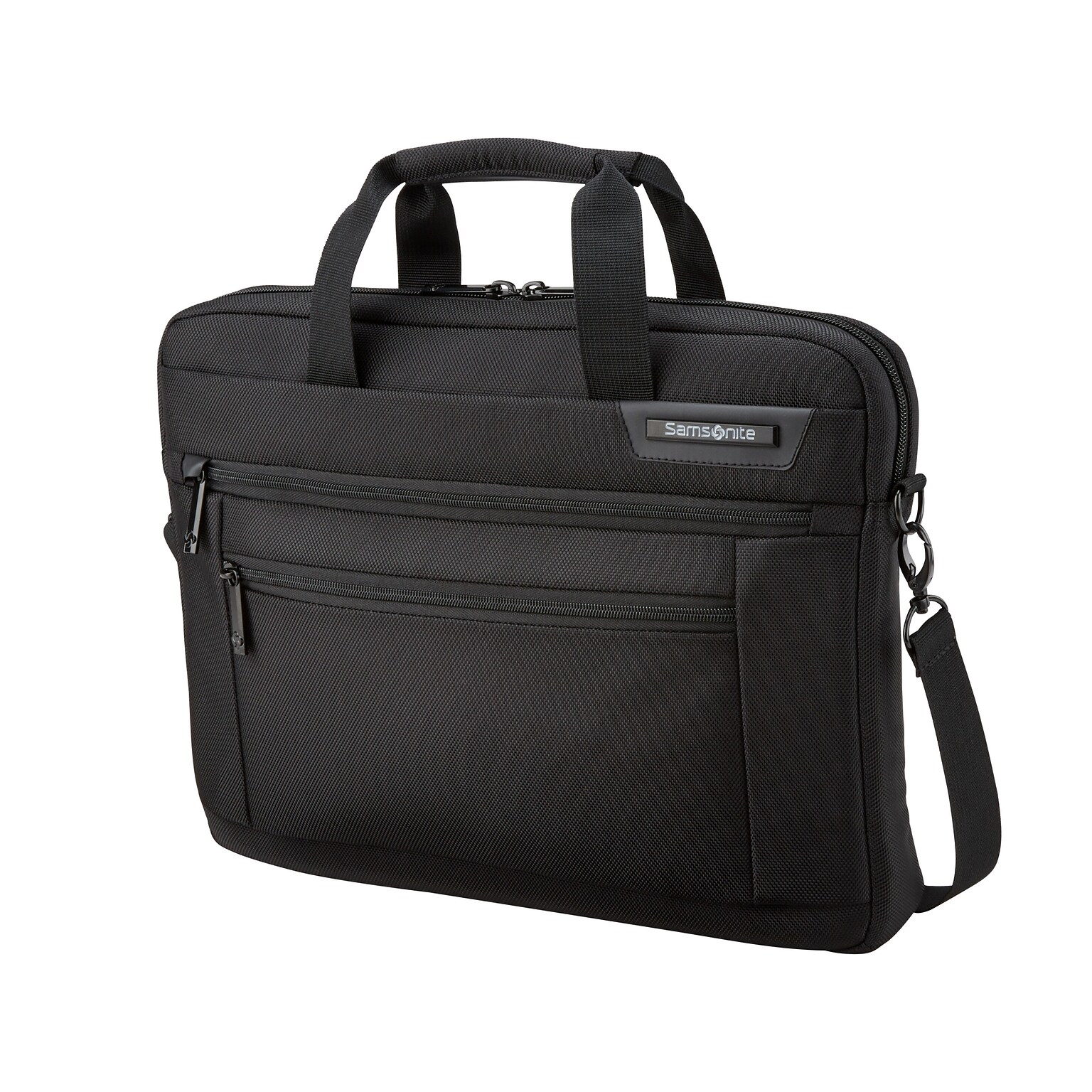 Samsonite Classic Business 2.0 15.6 Polyester Laptop Bag, Black (141276-1041)