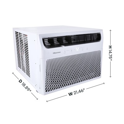 Hisense 115-Volt 12000 BTU Window Air Conditioner with Remote, WiFi Enabled, White (AAW12CW26)