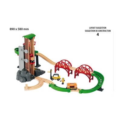 Ravensburger Brio Lift & Load Warehouse Set (63388700)