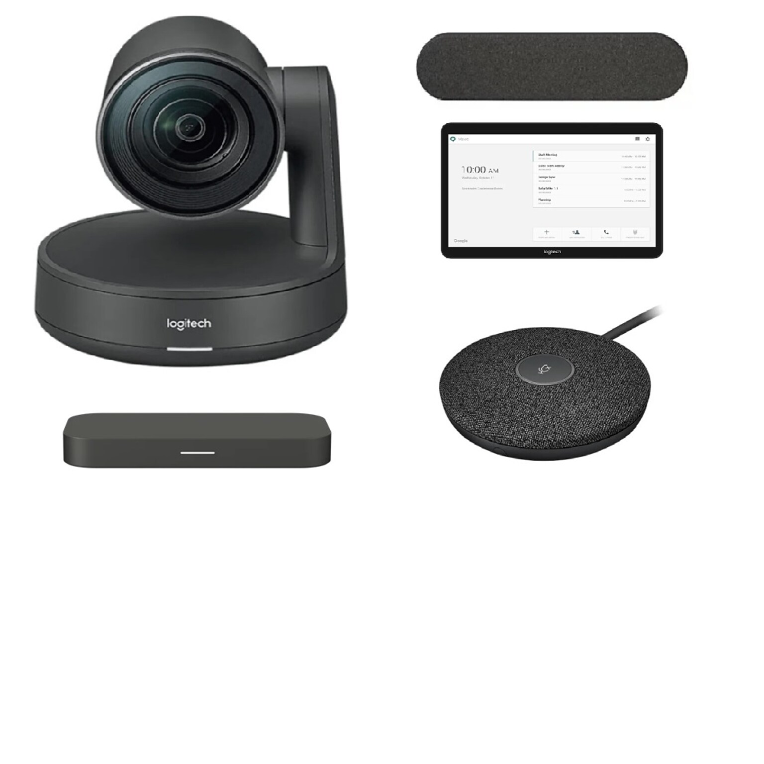 Logitech Rally HD 4K Video Conferencing Bundle, Wall Mounted (TAPRALGGLCTL4)