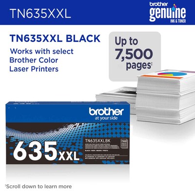 Brother TN635XXL Super High Yield Black Toner Cartridge (TN635XXLBK)