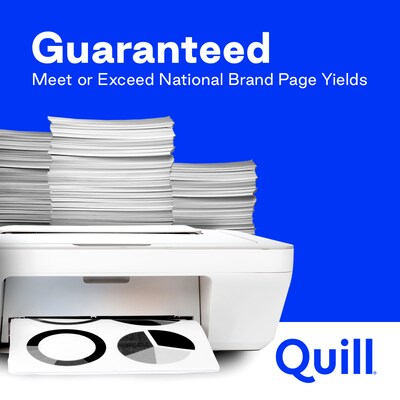 Quill Brand®  Remanufactured Black/Cyan/Magenta/Yellow High Yield Ink Cartridge for HP 962XL
